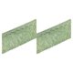 thumbnail image 2 of Bearachild Cortinas de poliéster de primera con borlas en los lados: agregue un toque de flecos de borlas de lujo para coser verde guisante 15 verde claro quince 2piezas, 2 of 6