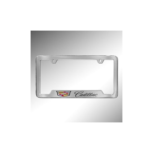 GM 19330360 Cadillac Crest W/ Script License Plate Holder CTS SRX ATS CT6 XT5 Escalade ESV XTS