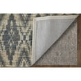 thumbnail image 3 of Feizy Lilliana Transitional Geometric, Gray/Tan, 8' x 11' Area Rug Handmade Reversible Bohemian & Eclectic Diamond Floor Rug for Living room Bedroom, 3 of 8