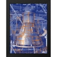 thumbnail image 2 of Stephen Chambers 25x32 Black Modern Wood Framed Wall Art Titled - Project Mercury Capsule, 2 of 6