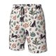 thumbnail image 4 of Fotbe Black Cat And Snake Trajes de Baño Estampados para Hombre, Shorts de Verano de Secado Rápido, Ropa de Playa, Bañadores-X-Large, 4 of 6