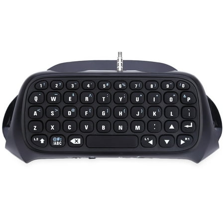 ALLCACA PS4 Controller Wireless Keyboard Mini Bluetooth Keyboard Handheld Intelligent Keyboard for PS4, (Best Bluetooth Keyboard For Ps4)