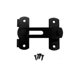 thumbnail image 3 of Door Lock Hasp Lock Door and Window Sliding Latch Latch Lock Latch Bolt Shed Sliding Door Lock Sliding Lock (Black), 3 of 5