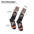 thumbnail image 2 of Naloa Heart Guinea Pig Couple Thigh High Socks Extra Long Stretchy Sock Women Over Knee High Opaque Stocking Daily Wear, 2 of 6