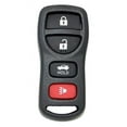 thumbnail image 2 of HQRP 2-Pack Remote Key Fob Shell Case Keyless Entry w/ 4 Buttons compatible with Infiniti FX35 03-08, 2 of 5