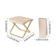 thumbnail image 3 of Taburete plegable de metal para exteriores, portátil, con asa y minisilla plegable, para pesca, cola, con cremallera, para acampar, totalmente plegable, para sala de estar, decoración, muebles Anthrop, 3 of 9