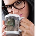 thumbnail image 2 of 3drose, Peacock Dance, 15oz Mug, 2 of 6