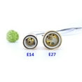 thumbnail image 6 of Fairnull E14/E27 Ceramic Screw LED Light Base Bulb Lamp Socket Holder Adapter Converter, 6 of 10