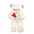 thumbnail image 2 of Big Teddy Bear With HeartStuffed Animals Toy, 21.65Inch Cuddly Large Teddy Bear Christmas Birthday Valentine's Day New Year Gift for Boyfriend Girlfriend, 2 of 3