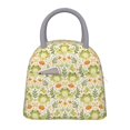 thumbnail image 1 of Easygdp Frogs And Botanical Bolsa de Almuerzo Insulada Grande, Forro de Aluminio, Diseño Espacioso, a Prueba de Fugas, Ideal para Trabajo, Picnics, Viajes y Actividades al Aire Libre, 1 of 6