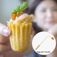 thumbnail image 4 of Moldes de tarta perfecl 2x para Tartas de huevo Reutilizables para Hornear, 4 of 8