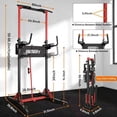 thumbnail image 2 of Power Tower ONETWOFIT plegable y ajustable para dominadas y fondos, 2 of 9