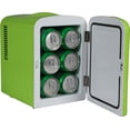 thumbnail image 5 of Mountain Dew, 6-Can Mini Personal Fridge Cooler, MIS134MD, Green, 5 of 11