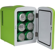 Mountain Dew, 6-Can Mini Personal Fridge Cooler, MIS134MD, Green