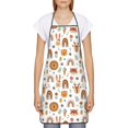 thumbnail image 2 of Gaeub cute Rainbow Animal Print Apron for Men and Women,Waterproof Apron for Cooking,Dishwashing, Lab, Butcher, Dog Grooming, 2 of 7
