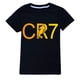 thumbnail image 1 of Ropa de la serie CR7 para niños, camiseta con capucha de otoño y verano, chándal para niñas, conjunto de Sudadera con capucha y pantalones, pijamas para niños, 1 of 4