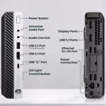 thumbnail image 2 of Restored HP EtiteDesk 800 G3 Mini Desktop PC - Intel Core i3-6100T, 3.20 GHz - 16GB DDR4 RAM, 256GB SSD - 22" LED Monitor- Wi-Fi, Keyboard & Mouse - Win 11 Pro (Refurbished), 2 of 5