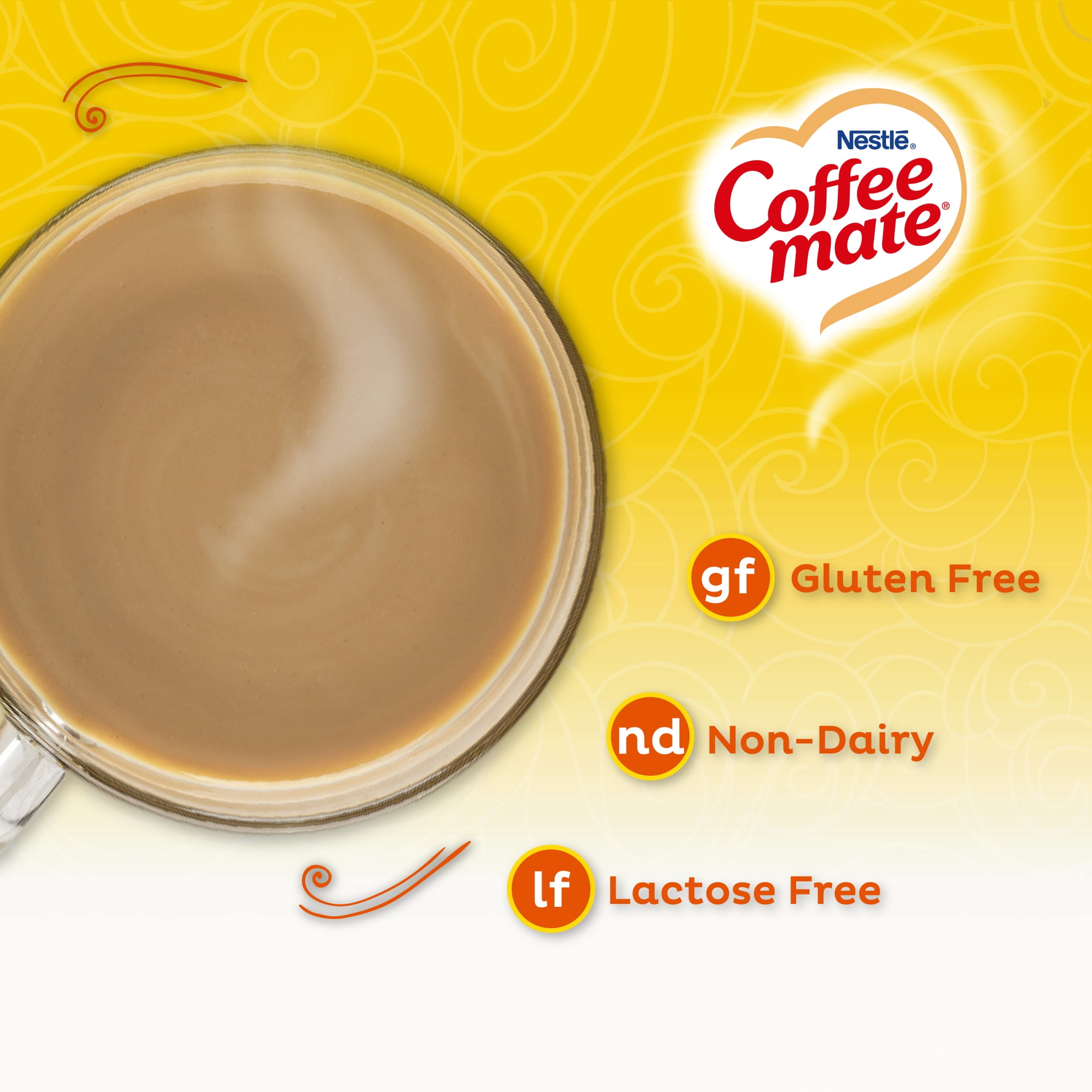 Coffee mate Hazelnut Zero Sugar Powder Coffee Creamer, 10.2 oz