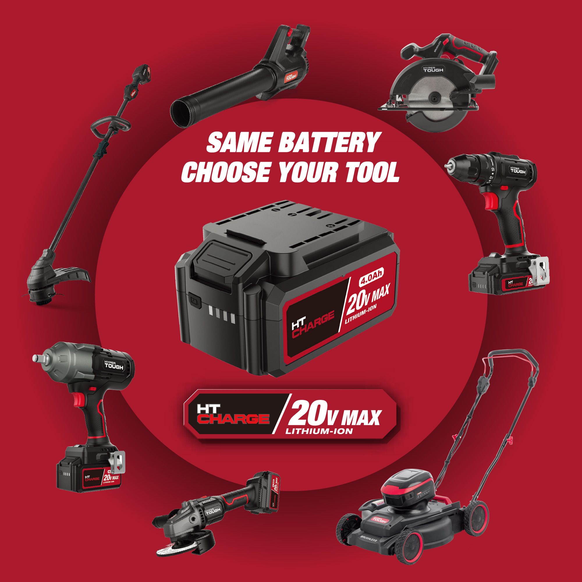 Hyper Tough 20V Brushless Hydraulic Impact Driver Kit photo 6
