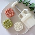 thumbnail image 2 of Molde Mooncake, estampillas de galletas, utensilios decorativos con forma de nudo feliz Feliz Sencillez, 2 of 5
