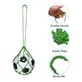 thumbnail image 3 of Uxcell Solo Soccer Training Ball Net, Football Practice Net Fits Ball Size 3, 4, 5, Green 1Pcs, 3 of 5