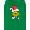 thumbnail image 2 of The Grinch Kids Graphic Fleece Hoodie, Mischievous Smile, Sizes 4-18, 2 of 5