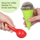 thumbnail image 4 of FELTECHELECTR conos de helado de plástico para niños, cucharas para helado, juguetes de playa al aire libre, moldes de arena para niños, juguetes para niños pequeños, playa de verano al aire libre., 4 of 4