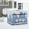 thumbnail image 5 of HELLHERO Santa Claus Pattern Sewing Machine Cover Washable Fabric Dustproof Cover with Tote Handle and Pocket Fits All Sewing Machines, 5 of 8
