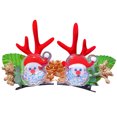 thumbnail image 3 of Xihbxyly Horquilla de Alce Navideña, Pinza Tridimensional Festiva, Tamaño Flexible, Perfecta para Fiestas y Disfraces, Gran Idea de Regalo para Amigos y Familiares, Recién Llegada., 3 of 4