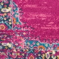 thumbnail image 4 of 12' X 18' Blue Moroccan Power Loom Distressed Area Rug, 4 of 5