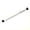 White, variant on Adjustable Window Security Bar with Rubber Tips, Sliding Door Lock Bar for Home Safety, Heavy Duty Patio Door Stopper Brace for Apartment Interior Window Guard Protector, 1Pcs Black