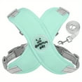 thumbnail image 1 of Pet Chest Strap Dog Harness And Leash Set Small And Medium Dogs Summer Walking Breathable Mesh Cloth Adjustable Dog Harness With 59.06inchLeash, 1 of 5