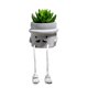 thumbnail image 1 of Marco de pared artificial de plantas artificiales en maceta de expresión, escritorio de entrada decoración del hogar, 1 of 6