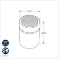 thumbnail image 2 of Nordic Ware Stainless Steel Powdered Sugar & Spice Shaker Dispenser, 2 of 2