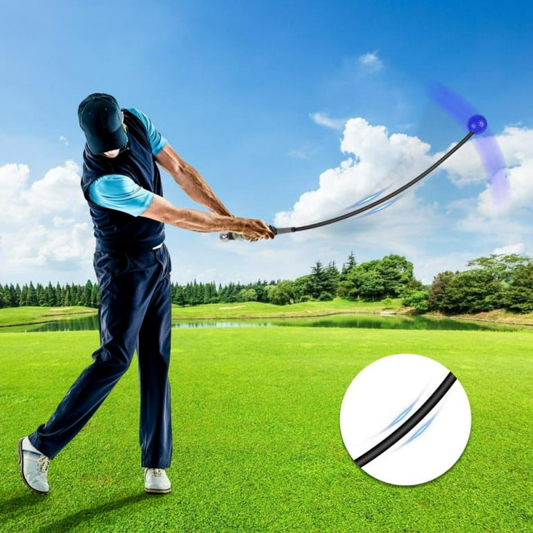 A Device, Golf Stretch, Golf Exercise, Golf Swing Train in One Motion.  Perfect Practice Warm-Up. Shaft for Strength, Rhythm, Golf Stretching  Device.
