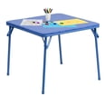 thumbnail image 2 of Flash Furniture Kids Blue Folding Table, 2 of 6