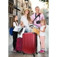 thumbnail image 6 of CalBags Kemyer Quest 25-Inch Hardside Lightweight Expandable Spinner Suitcase Luggage - Burgundy, 6 of 7