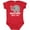 Red, variant on Inktastic Mimi and Poppop Love Me Grandchild Boys or Girls Baby Bodysuit