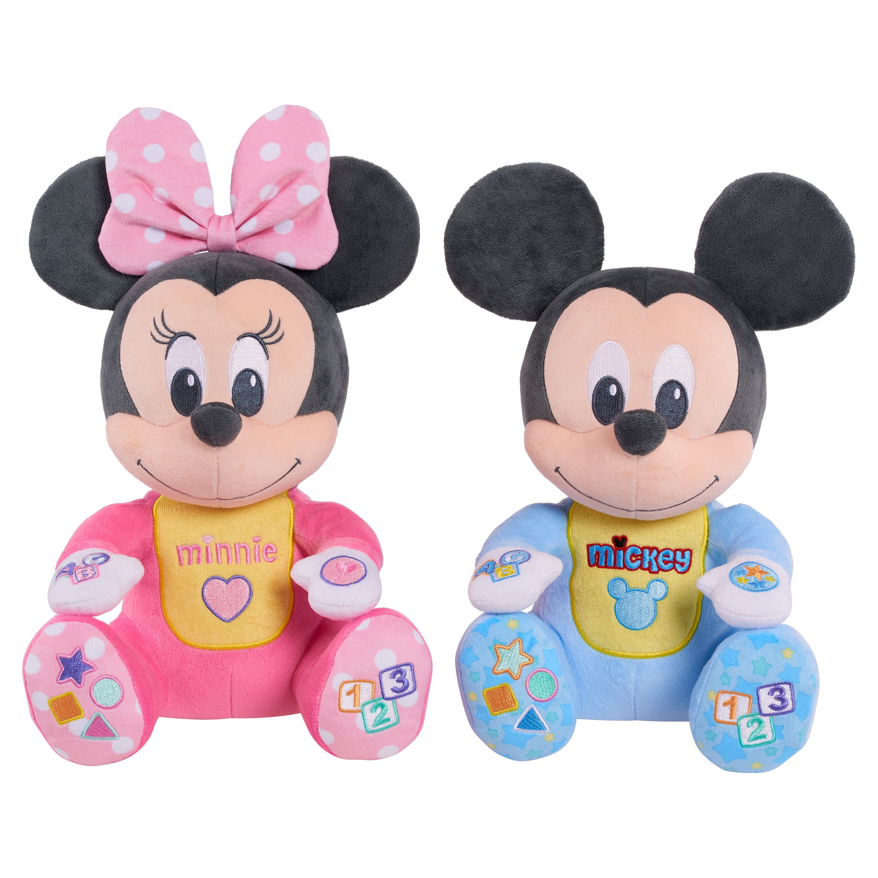 Peluche Minnie musicale en robe bleu et rose Disney Baby, Nicotoy, Simba  Toys (Dickie)