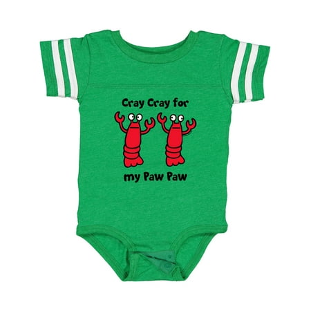 

Inktastic Lobster Cray Cray for My PawPaw Gift Baby Boy or Baby Girl Bodysuit
