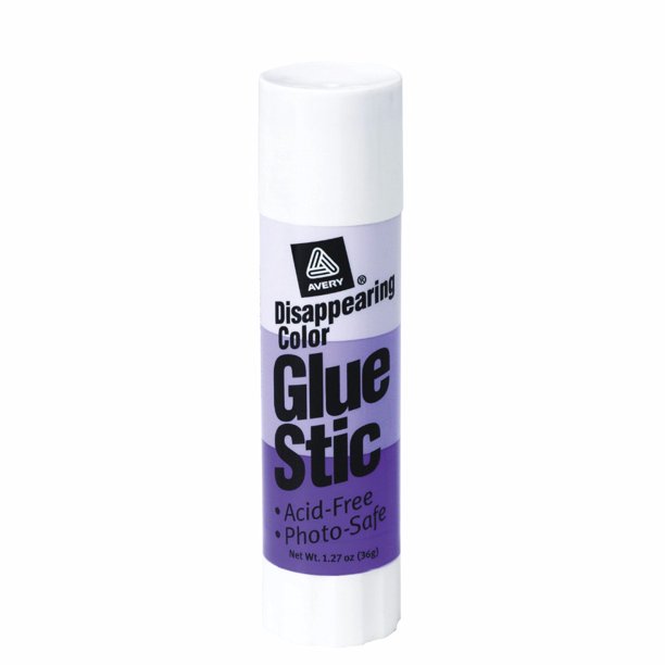 Avery Glue Stick Large Size Disappearing Color