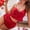 Red, variant on LIZUOJUN Pajamas For Women Set Camisole Tops For Women Sleepwear Summer Shorts Lightweight Soft Breathable Smooth Stretchy Cozy Loungewear Nightwear Home Pajamas - L
