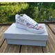 thumbnail image 3 of Ni&ke Air Force 1 Custom "Red White & Blue Splatter" USA Graffiti Mens Womens, 3 of 6