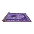 thumbnail image 2 of Ahgly Company Indoor Rectangle Oriental Purple Industrial Area Rugs, 4' x 6', 2 of 4