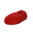 thumbnail image 3 of Onmygogo Fuzzy Winter Indoor Slippers for Women (5.5-6.5 B(M) US, red), 3 of 5