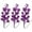 Purple, variant on 3Pcs Artificial Christmas Berry Tree Pine Branches Berry Stems Glitter Fake Berry Branch Christmas Decorations For Home New Year