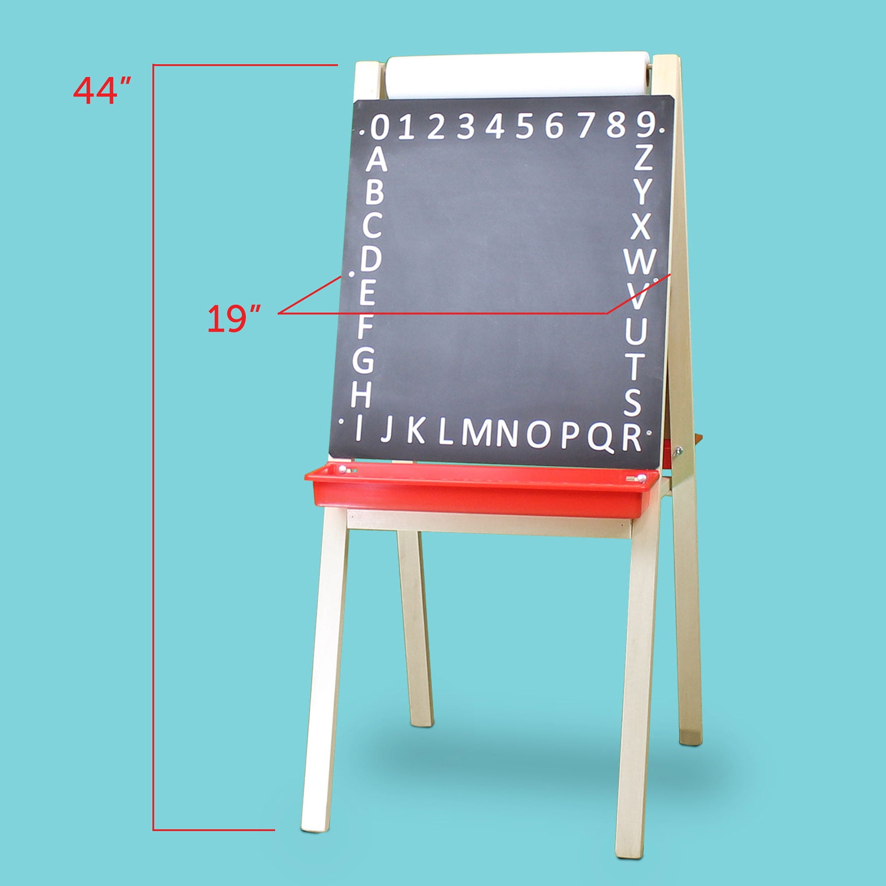 Crestline Products Child's Paper Roll Easel, 44"H x 19"W