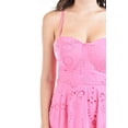 thumbnail image 4 of Vestido de tirantes bordado Roman Fashion Juvenil 13983 Rosa, 4 of 6