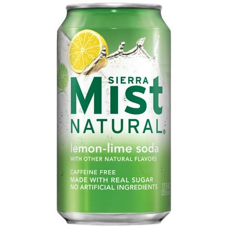 Sierra Mist Natural Lemon-Lime Soda, 12 fl oz, 6-Pack - Walmart