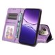 thumbnail image 5 of Funda tipo cartera GANGXUN para OPPO A5 Pro , diseño girasol, cuero PU, soporte, cierre magnético, tarjetero, 5 of 5